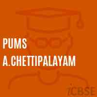 Pums A.Chettipalayam Middle School Logo