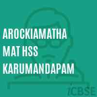 Arockiamatha Mat Hss Karumandapam Senior Secondary School Logo