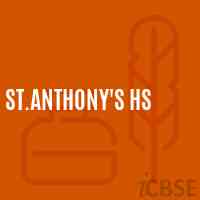St.Anthony'S Hs Secondary School Logo