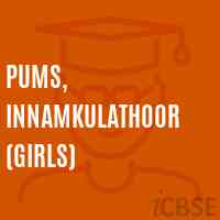 Pums, Innamkulathoor (Girls) Middle School Logo