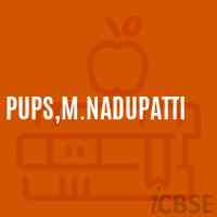 Pups,M.Nadupatti Primary School Logo