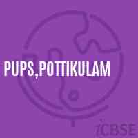 Pups,Pottikulam Primary School Logo