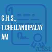 G.H.S., T.Chellandipalayam Secondary School Logo