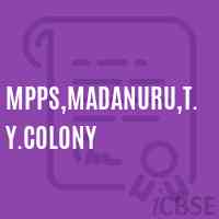 Mpps,Madanuru,T.Y.Colony Primary School Logo