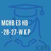 Mchb Es Hb -28-27-W K P Primary School Logo