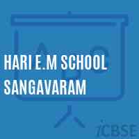 Hari E.M School Sangavaram Logo