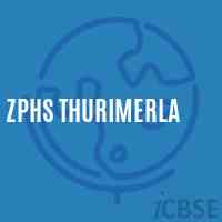 Zphs Thurimerla Secondary School Logo