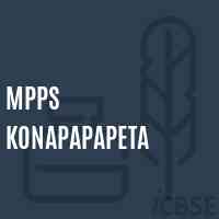 Mpps Konapapapeta Primary School Logo