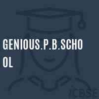 Genious.P.B.School Logo