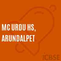Mc Urdu Hs, Arundalpet Secondary School Logo