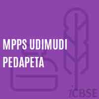Mpps Udimudi Pedapeta Primary School Logo