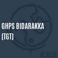 Ghps Bidarakka (Tgt) Middle School Logo