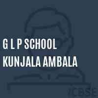 G L P School Kunjala Ambala Logo