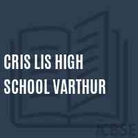 Cris Lis High School Varthur Logo
