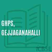 Ghps, Gejjaganahalli Middle School Logo