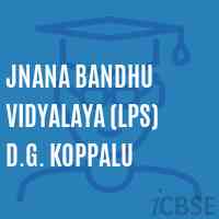 Jnana Bandhu Vidyalaya (Lps) D.G. Koppalu Middle School Logo
