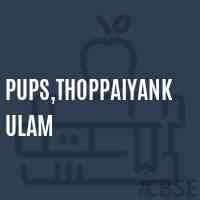 Pups,Thoppaiyankulam Primary School Logo