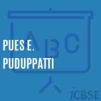 Pues E. Puduppatti Primary School Logo