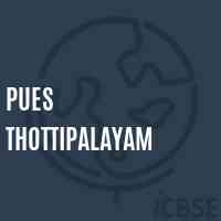 Pues Thottipalayam Primary School Logo
