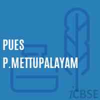 Pues P.Mettupalayam Primary School Logo