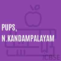 Pups, N.Kandampalayam Primary School Logo