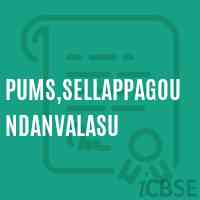 Pums,Sellappagoundanvalasu Middle School Logo
