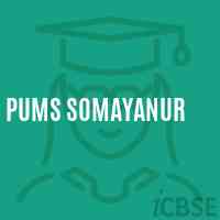 Pums Somayanur Middle School Logo