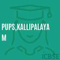 Pups,Kallipalayam Primary School Logo