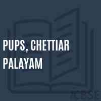 Pups, Chettiar Palayam Primary School Logo