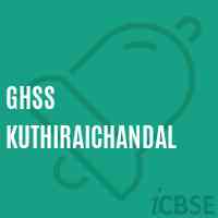 Ghss Kuthiraichandal High School Logo