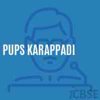 Pups Karappadi Primary School Logo