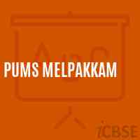 Pums Melpakkam Middle School Logo