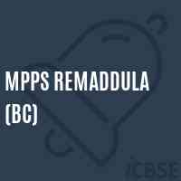 Mpps Remaddula (Bc) Primary School Logo