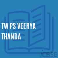 Tw Ps Veerya Thanda Primary School Logo