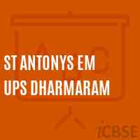 St Antonys Em Ups Dharmaram Middle School Logo