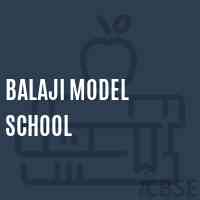 Balaji Model School Logo