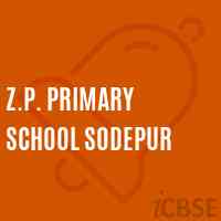 Z.P. Primary School Sodepur Logo