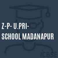 Z-P- U.Pri- School Madanapur Logo