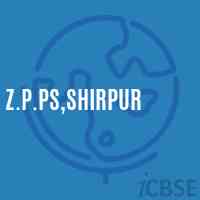 Z.P.Ps,Shirpur Primary School Logo