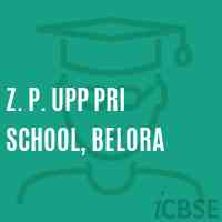 Z. P. Upp Pri School, Belora Logo