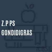 Z.P Ps Gondidigras Primary School Logo