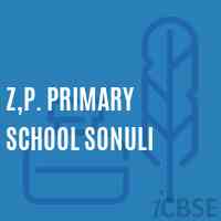 Z,P. Primary School Sonuli Logo