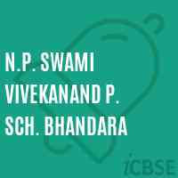N.P. Swami Vivekanand P. Sch. Bhandara Primary School Logo
