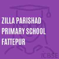 Zilla Parishad Primary School Fattepur Logo