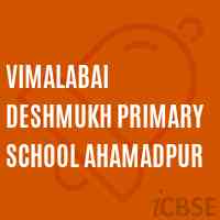 Vimalabai Deshmukh Primary School Ahamadpur Logo