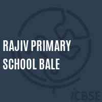 Rajiv Primary School Bale Logo