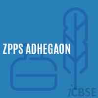 Zpps Adhegaon Middle School Logo