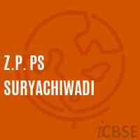 Z.P. Ps Suryachiwadi Primary School Logo