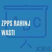 Zpps Rahinj Wasti Primary School Logo