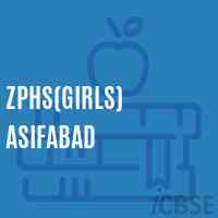 ZPHS(Girls) ASIFABAD Secondary School Logo